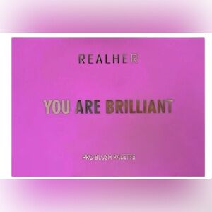 BRAND NEW RealHer Pro Blush Palette - Brilliant Pink